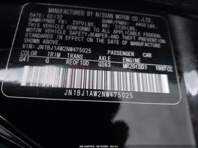 2022 NISSAN ROGUE SPORT JN1BJ1AW2NW475025 Photo 8