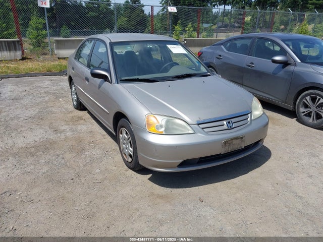 42487771 :رقم المزاد ، 2HGES16531H592825 vin ، 2001 Honda Civic Lx مزاد بيع