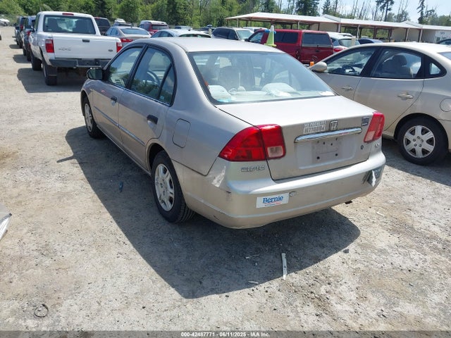 42487771 :رقم المزاد ، 2HGES16531H592825 vin ، 2001 Honda Civic Lx مزاد بيع