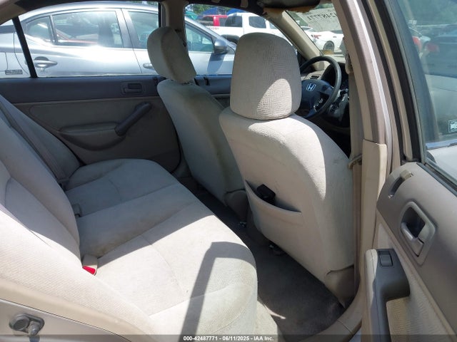 42487771 :رقم المزاد ، 2HGES16531H592825 vin ، 2001 Honda Civic Lx مزاد بيع