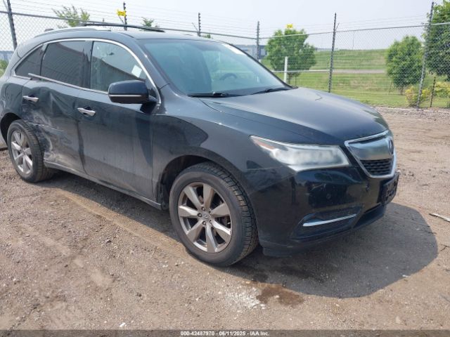 2014 ACURA MDX 5FRYD4H80EB503091 Photo 0