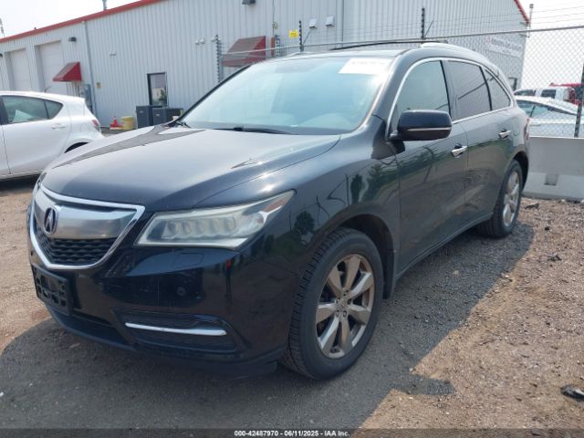 2014 ACURA MDX 5FRYD4H80EB503091 Photo 1