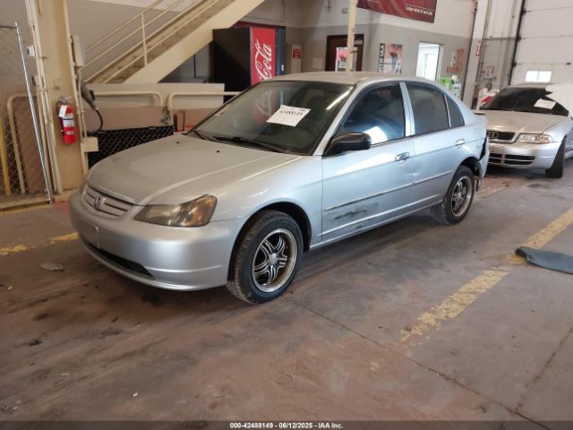 2003 HONDA CIVIC 2HGES16593H525925 Photo 1