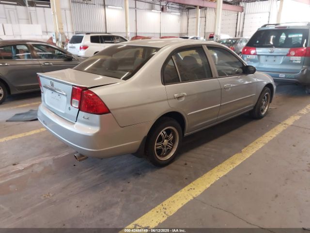 2003 HONDA CIVIC 2HGES16593H525925 Photo 3