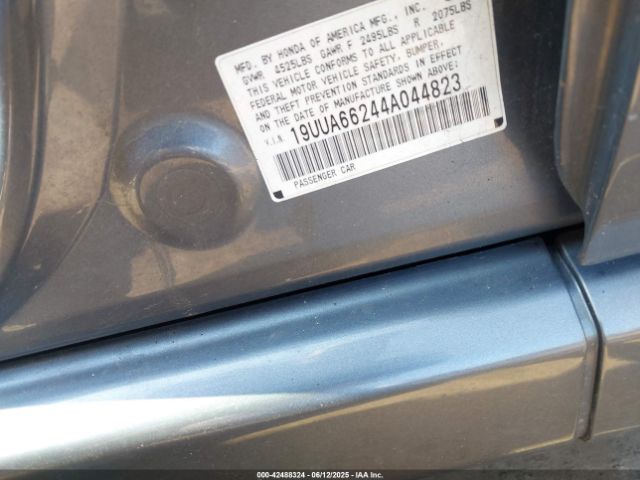 2004 ACURA TL 19UUA66244A044823 Photo 8