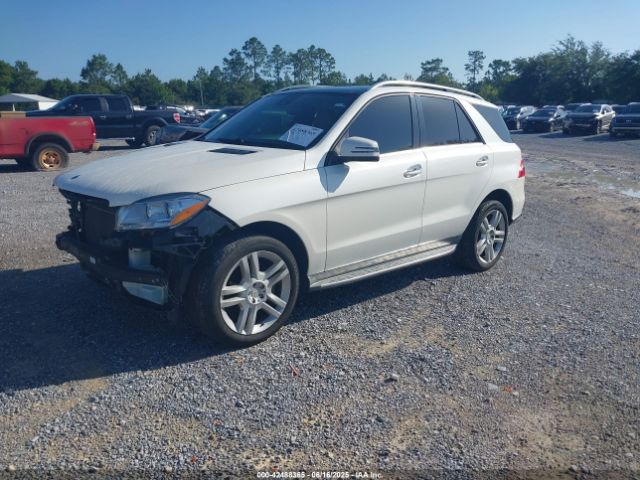 2015 MERCEDES-BENZ ML 350 4JGDA5JB7FA503891 Photo 1
