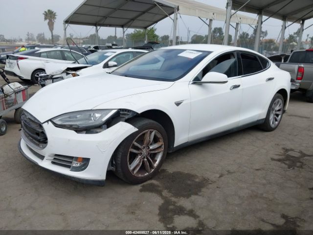 2014 TESLA MODEL S 5YJSA1H16EFP32585 Photo 1