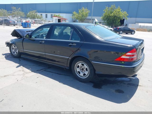 2000 MERCEDES-BENZ S 500 WDBNG75J1YA111978 Photo 2