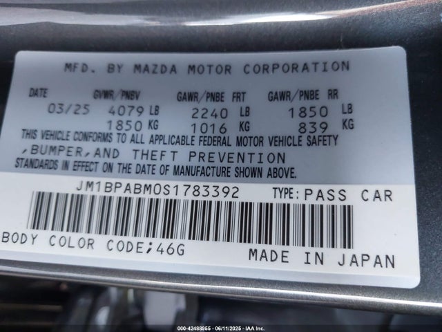 Mazda py cylinder deactivation 2025 JM1BPABM0S1783392 Image 9