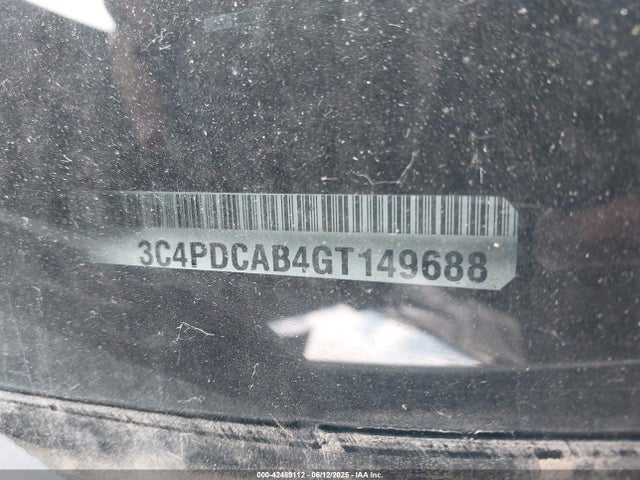 Продаж на аукціоні авто 2016 Dodge Journey Se, vin: 3C4PDCAB4GT149688, номер лоту: 42489112