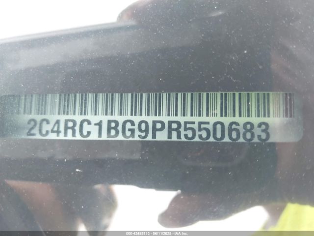 2023 CHRYSLER PACIFICA 2C4RC1BG9PR550683 Photo 8