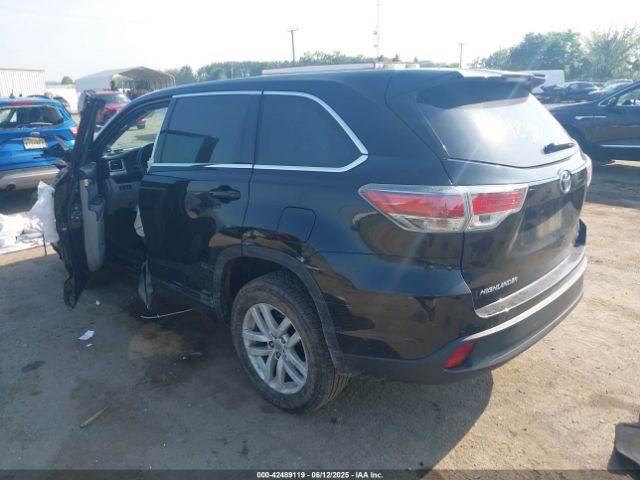 2015 TOYOTA HIGHLANDER 5TDZARFH5FS016383 Photo 2