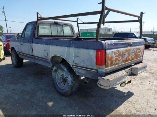 1989 FORD F250 1FTHF26G5KPA95876 Photo 2