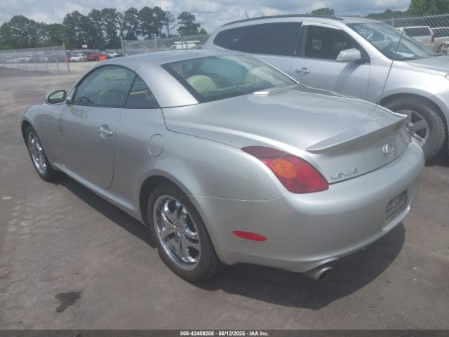 2005 LEXUS SC 430 JTHFN48Y350067436 Photo 2