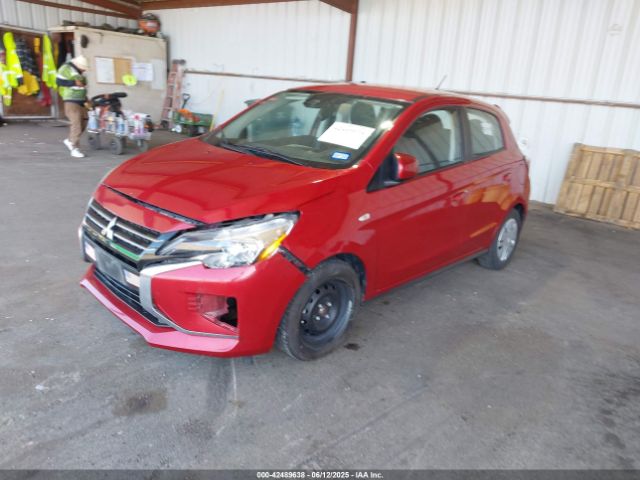 2021 MITSUBISHI MIRAGE ML32AUHJ9MH001958 Photo 1