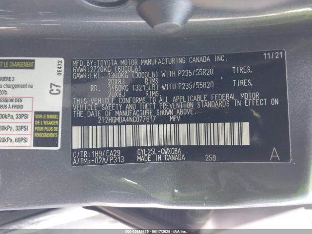 2022 LEXUS RX 450H 2T2HGMDA4NC077617 Photo 8