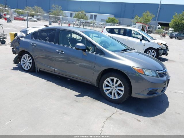 Auction sale of the 2012 Honda Civic Ex, vin: 19XFB2F85CE329432, lot number: 42489765