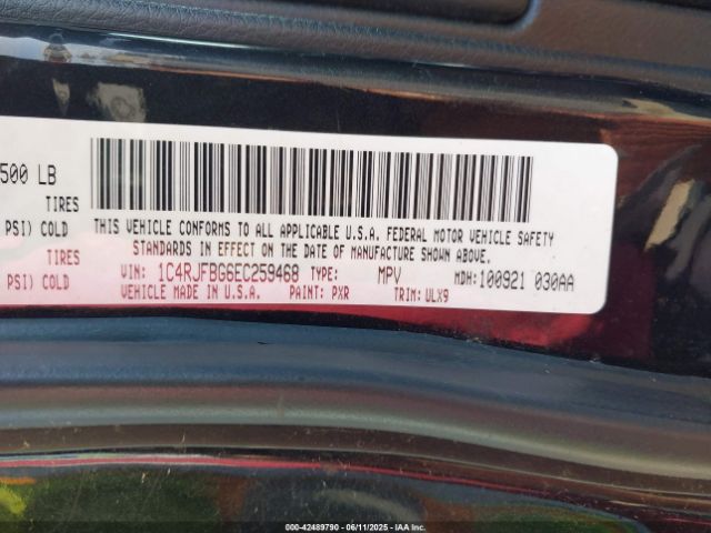 2014 JEEP GRAND CHEROKEE 1C4RJFBG6EC259468 Photo 8