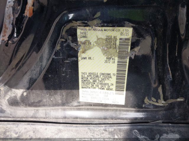 2015 NISSAN ALTIMA 1N4AL3AP6FC438625 Photo 8