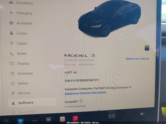2025 TESLA MODEL 3 5YJ3E1EB8SF887317 Photo 6