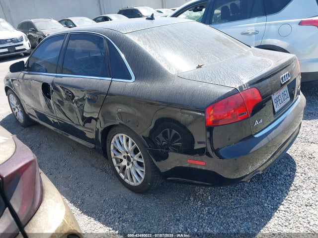 2008 AUDI A4 WAUAF78EX8A132486 Photo 2