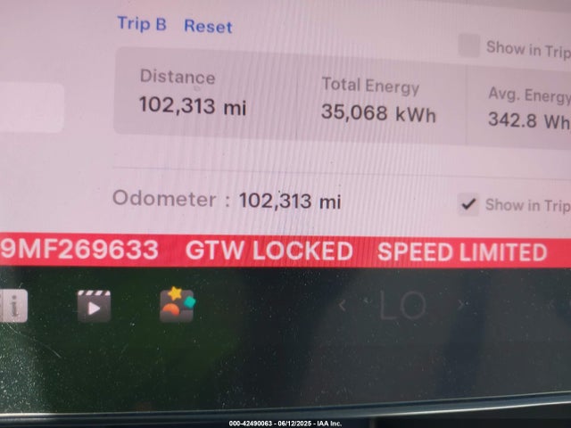 5YJYGDEE9MF269633 Tesla Model Y