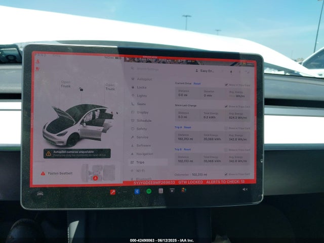 5YJYGDEE9MF269633 Tesla Model Y