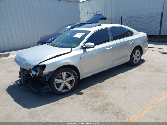 2013 VOLKSWAGEN PASSAT 1VWBP7A39DC026166 Photo 1