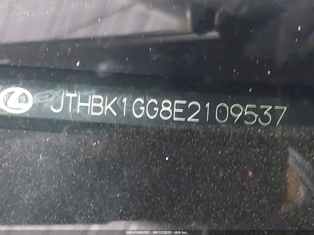 2014 LEXUS ES 350 JTHBK1GG8E2109537 Photo 8