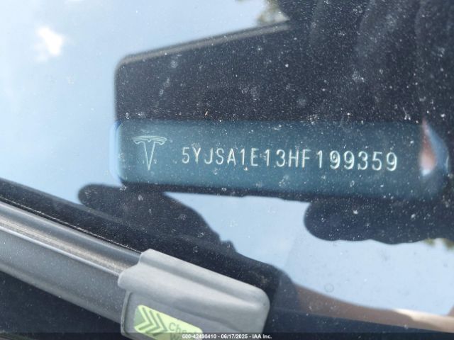 2017 TESLA MODEL S 5YJSA1E13HF199359 Photo 8