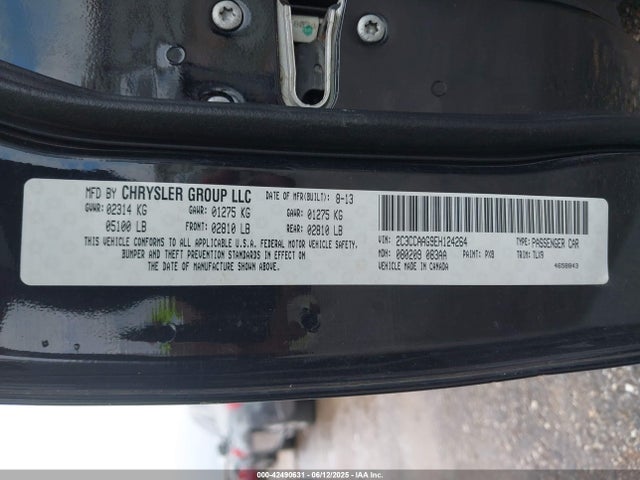 2C3CCAAG9EH124264 Chrysler 2014
