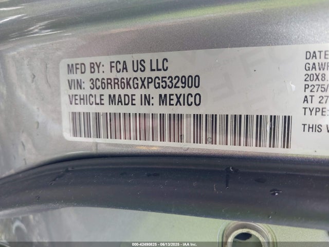 RAM 1500 2023 3C6RR6KGXPG532900 Image 9