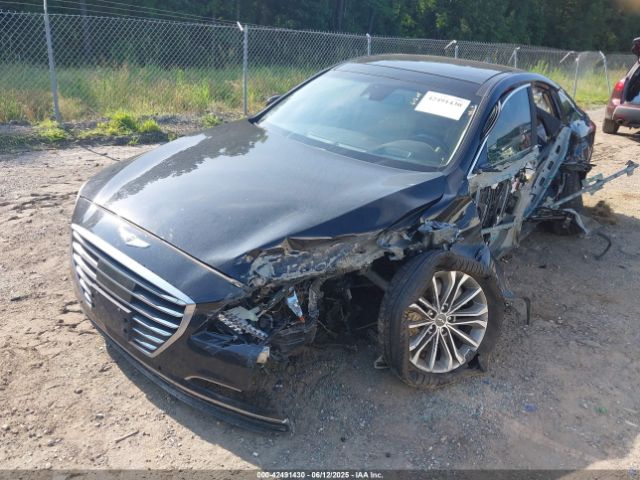 2015 HYUNDAI GENESIS KMHGN4JEXFU055957 Photo 1