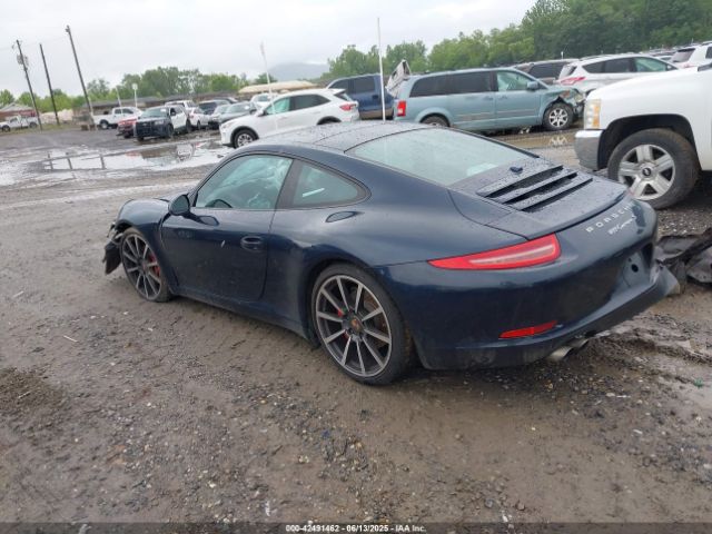 2014 PORSCHE 911 WP0AB2A91ES123180 Photo 2