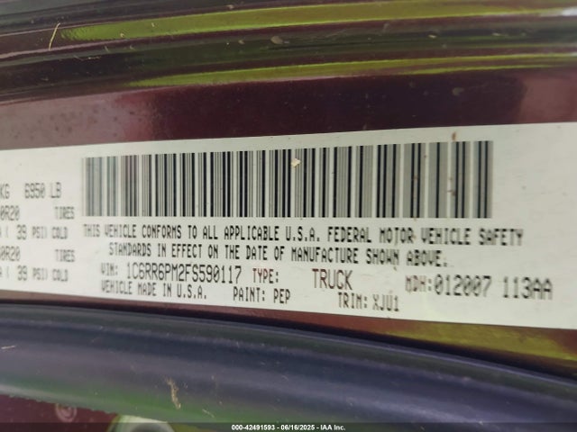 1C6RR6PM2FS590117 RAM 2015