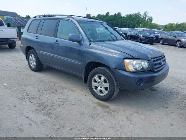 2002 TOYOTA HIGHLANDER JTEHF21A320085502
