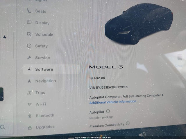 2024 TESLA MODEL 3 5YJ3E1EA3RF729159 Photo 6