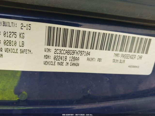 2015 CHRYSLER 300 2C3CCABG9FH797104 Photo 8