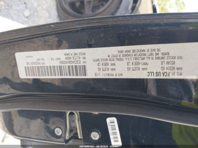 2019 DODGE CHARGER 2C3CDXHG2KH583850 Photo 8