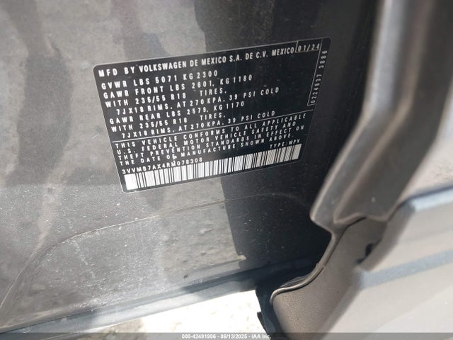 Volkswagen tsi 2024 3VVMB7AX4RM078308 Image 9