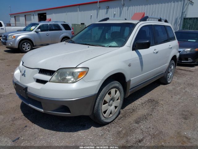 2006 MITSUBISHI OUTLANDER JA4LZ31F76U022421 Photo 1