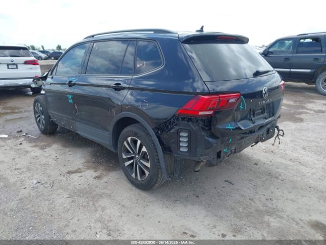 2022 VOLKSWAGEN TIGUAN 3VV0B7AX7NM137070 Photo 2