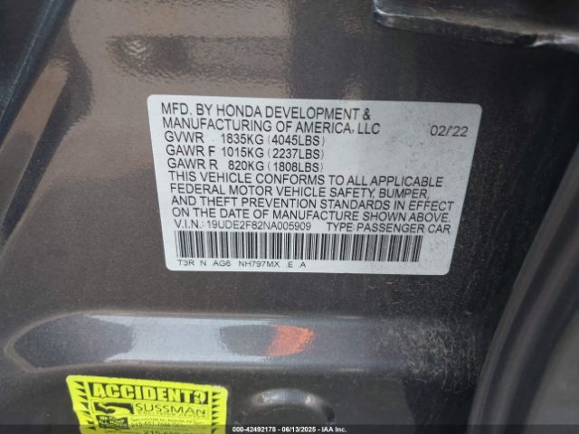 2022 ACURA ILX 19UDE2F82NA005909 Photo 8