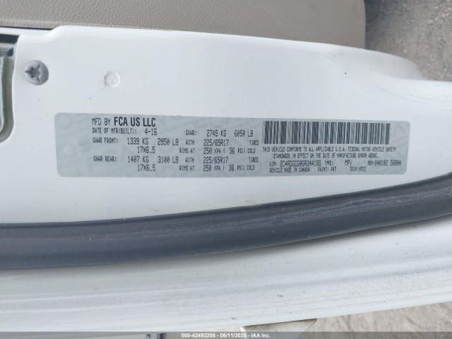 2016 DODGE GRAND CARAVAN 2C4RDGCG0GR344165 Photo 8