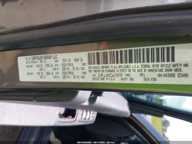 2012 JEEP LIBERTY 1C4PJLAK2CW174747 Photo 8