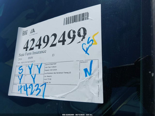 BMW I3 2016 WBY1Z4C54GV506225 Image 20