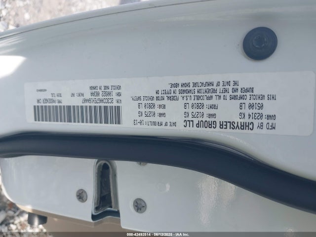 2C3CCAAG7EH164407 Chrysler 2014