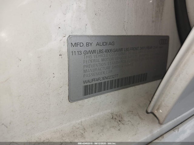 2014 AUDI A4 WAUFFAFL3EN023277 Photo 8