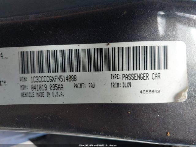 2015 CHRYSLER 200 1C3CCCCGXFN514288 Photo 8