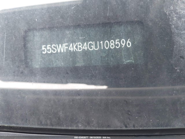 55SWF4KB4GU108596 Mercedes-Benz 2016